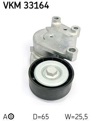Tendeur de courroie, courroie trapézoïdale à nervures SKF VKM 33164