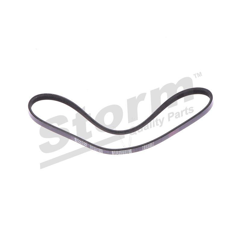 Courroie trapézoïdale à nervures STORM QUALITY PARTS STO4PK0738