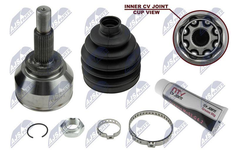 Jeu de joints, arbre de transmission NTY NPZ-PL-041