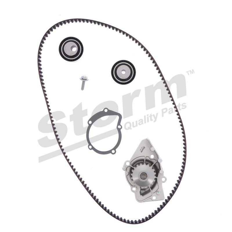 Pompe à eau + kit de courroie crantée STORM QUALITY PARTS 5550566KP