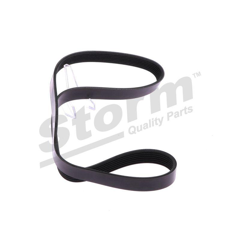 Courroie trapézoïdale à nervures STORM QUALITY PARTS STO7PK1125