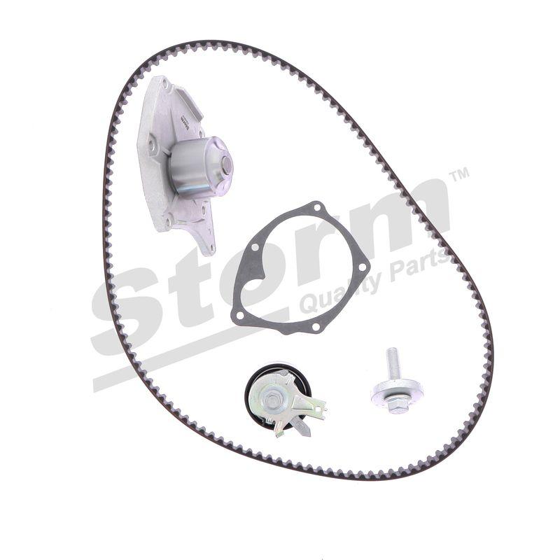 Pompe à eau + kit de courroie crantée STORM QUALITY PARTS 5550579KP