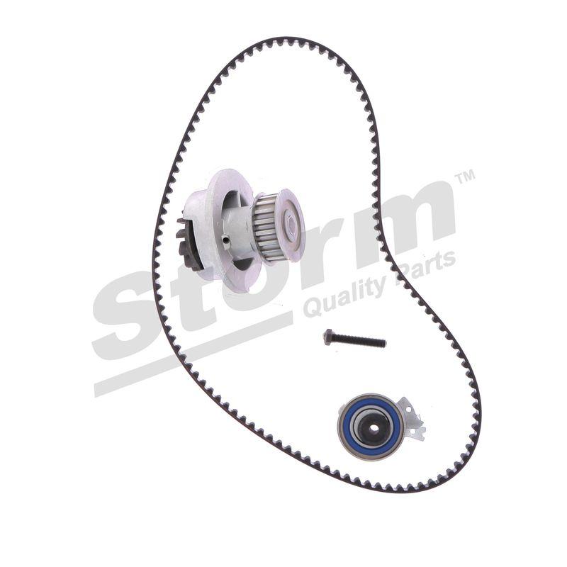 Pompe à eau + kit de courroie crantée STORM QUALITY PARTS 5550019KP