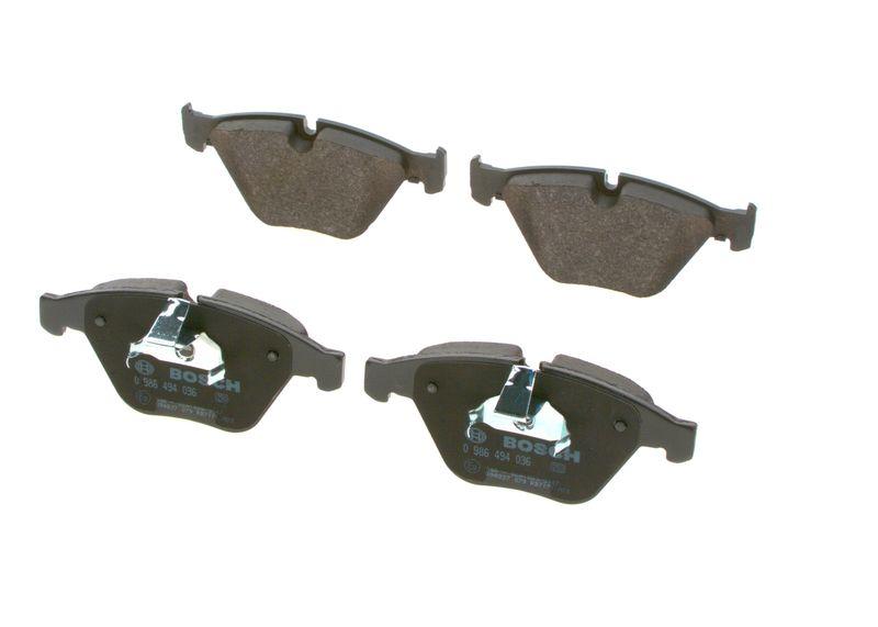 Kit de plaquettes de frein, frein à disque BOSCH 0 986 494 036