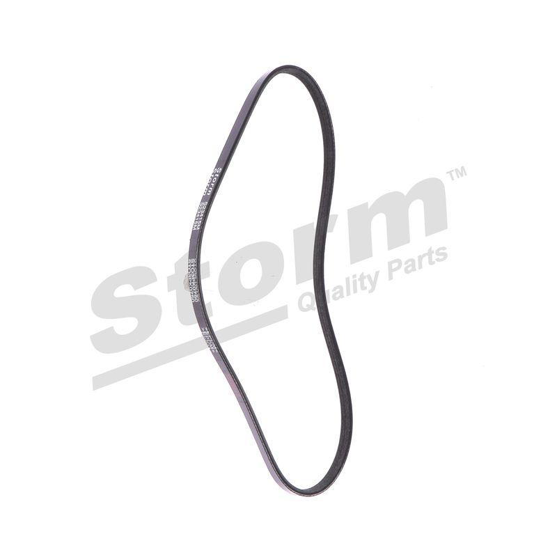 Courroie trapézoïdale à nervures STORM QUALITY PARTS STO3PK0750