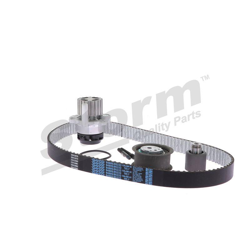 Pompe à eau + kit de courroie crantée STORM QUALITY PARTS 5550584KP