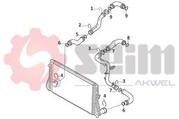 Gaine de suralimentation SEIM 981945