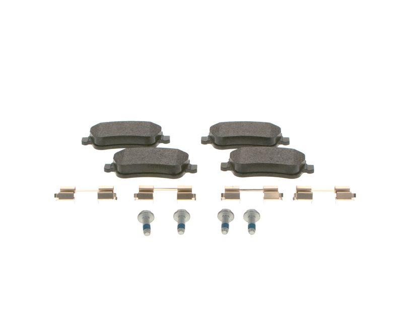 Kit de plaquettes de frein, frein à disque BOSCH 0986494126