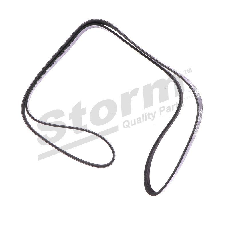 Courroie trapézoïdale à nervures STORM QUALITY PARTS STO6PK1775