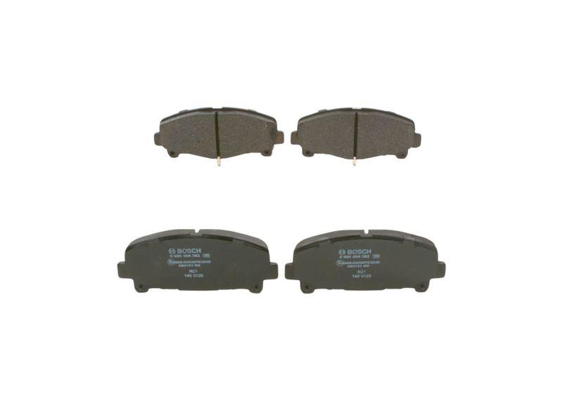 Kit de plaquettes de frein, frein à disque BOSCH 0 986 494 382