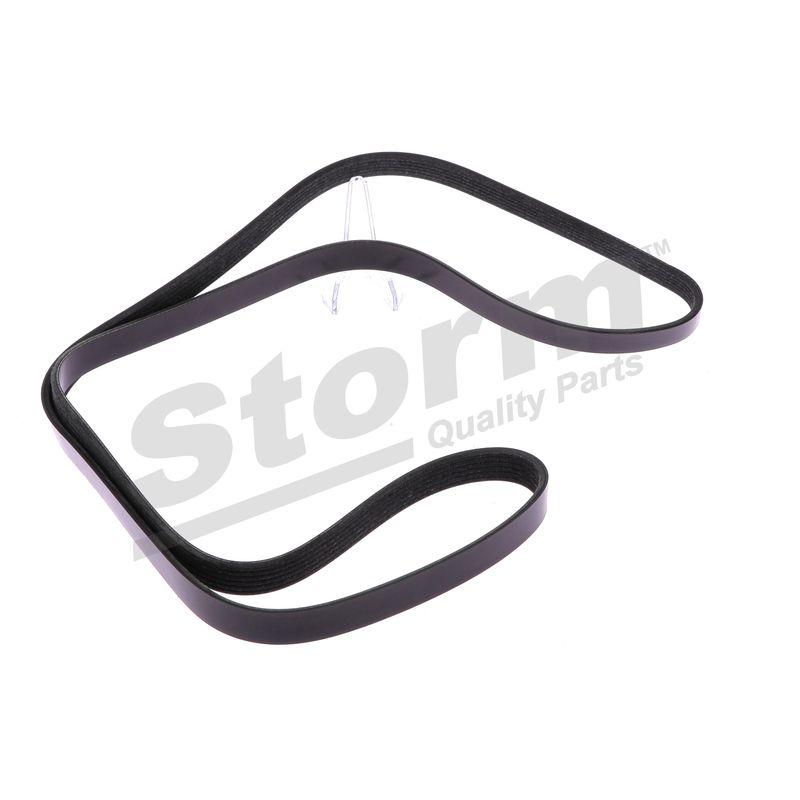 Courroie trapézoïdale à nervures STORM QUALITY PARTS STO6PK1792