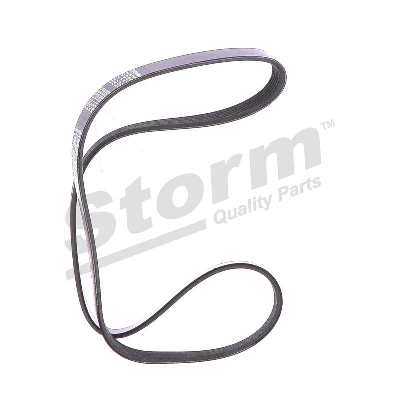 Courroie trapézoïdale à nervures STORM QUALITY PARTS STO6PK1050