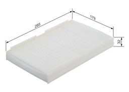 Filtre, air de l'habitacle BOSCH 1987432079