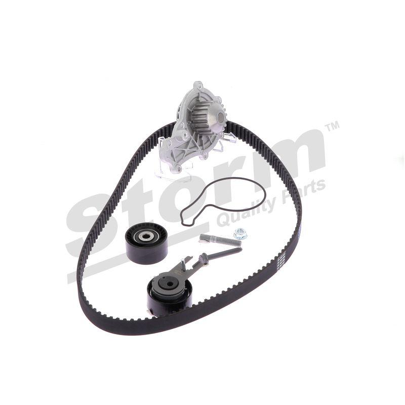 Pompe à eau + kit de courroie crantée STORM QUALITY PARTS 904487KP