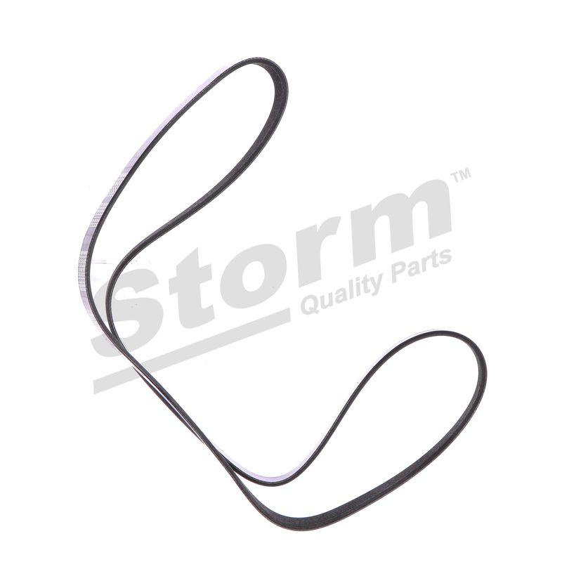 Courroie trapézoïdale à nervures STORM QUALITY PARTS STO6PK1453