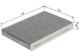 Filtre, air de l'habitacle BOSCH 1 987 432 197