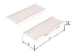 Filtre, air de l'habitacle BOSCH 1 987 432 194