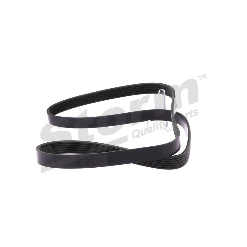 Courroie trapézoïdale à nervures STORM QUALITY PARTS STO6PK1463