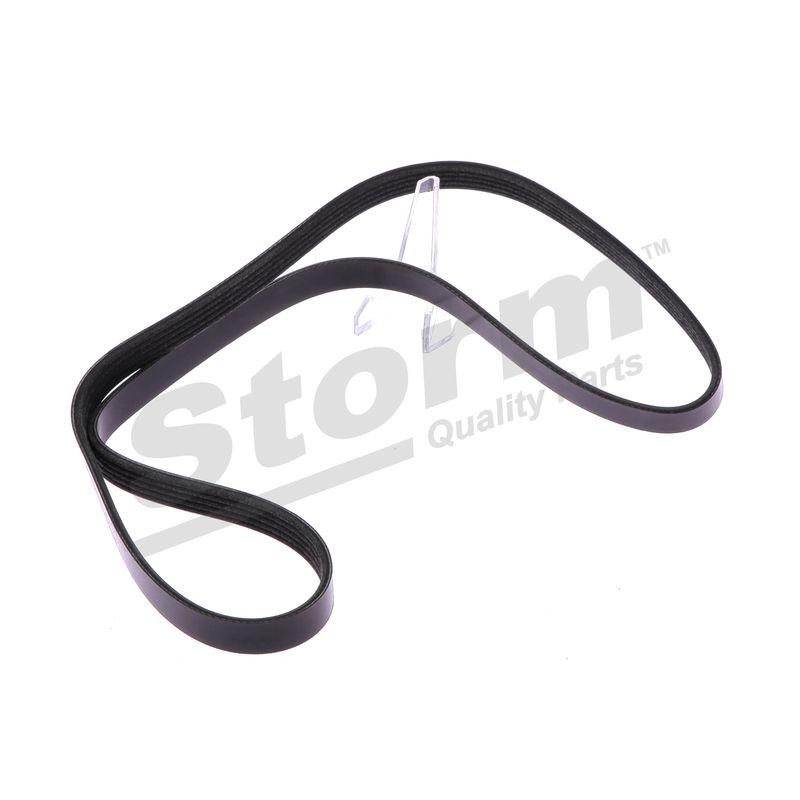 Courroie trapézoïdale à nervures STORM QUALITY PARTS STO5PK1200