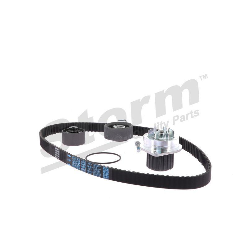 Pompe à eau + kit de courroie crantée STORM QUALITY PARTS 904470KP