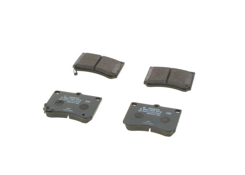 Kit de plaquettes de frein, frein à disque BOSCH 0 986 460 974