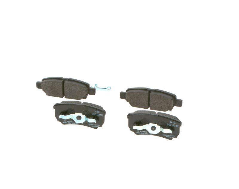 Kit de plaquettes de frein, frein à disque BOSCH 0 986 494 502