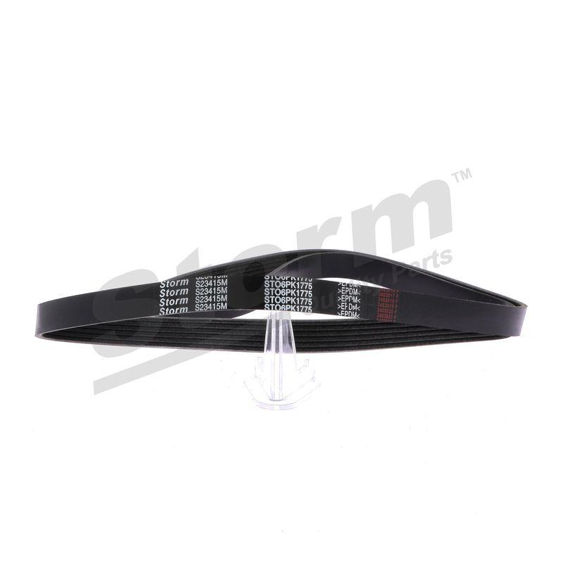 Courroie trapézoïdale à nervures STORM QUALITY PARTS STO6PK1775