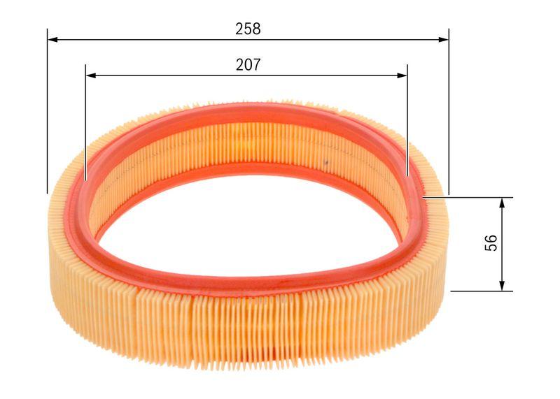 Filtre à air BOSCH 1 457 429 064