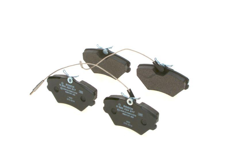 Kit de plaquettes de frein, frein à disque BOSCH 0 986 424 217