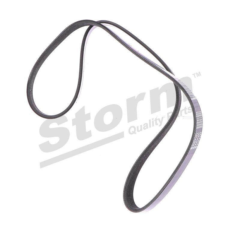 Courroie trapézoïdale à nervures STORM QUALITY PARTS STO6PK1050