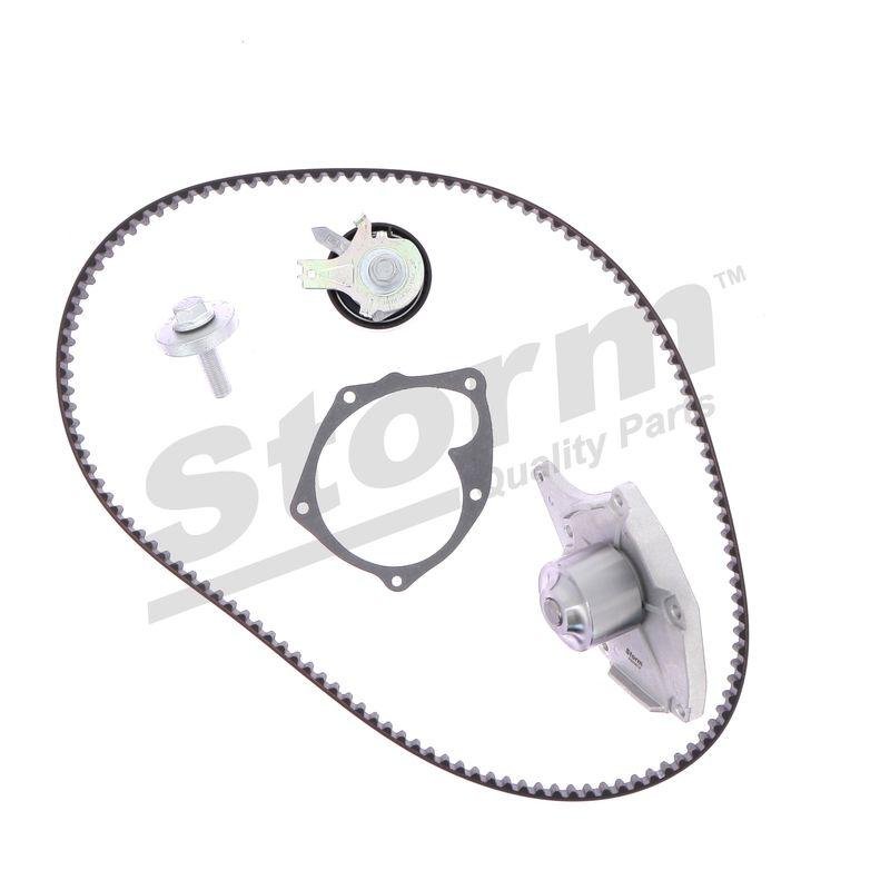 Pompe à eau + kit de courroie crantée STORM QUALITY PARTS 5550579KP