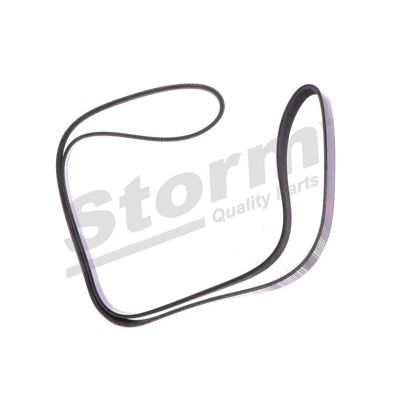 Courroie trapézoïdale à nervures STORM QUALITY PARTS STO6PK1613