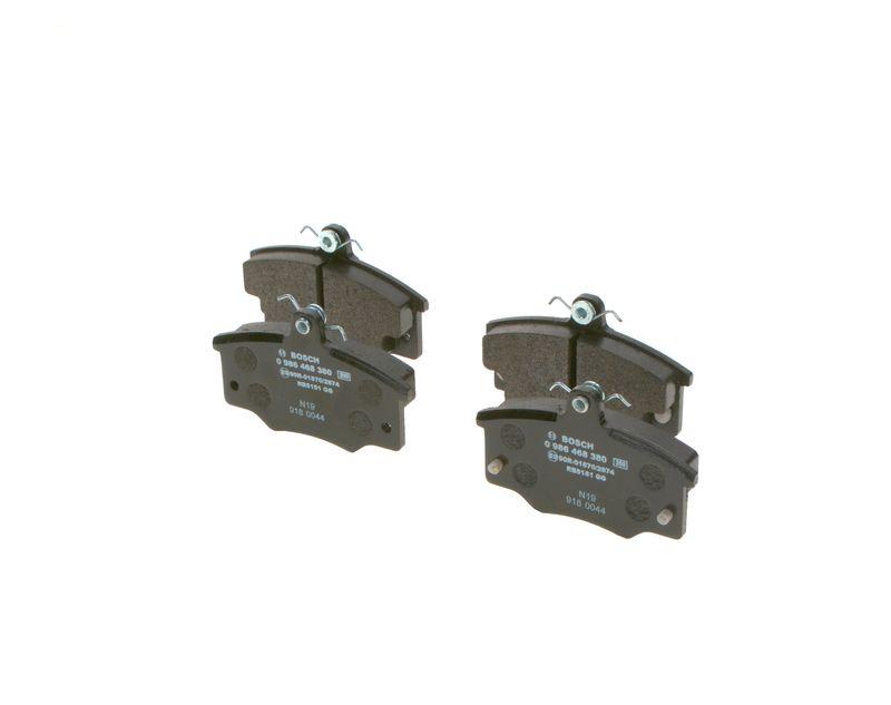 Kit de plaquettes de frein, frein à disque BOSCH 0 986 468 380