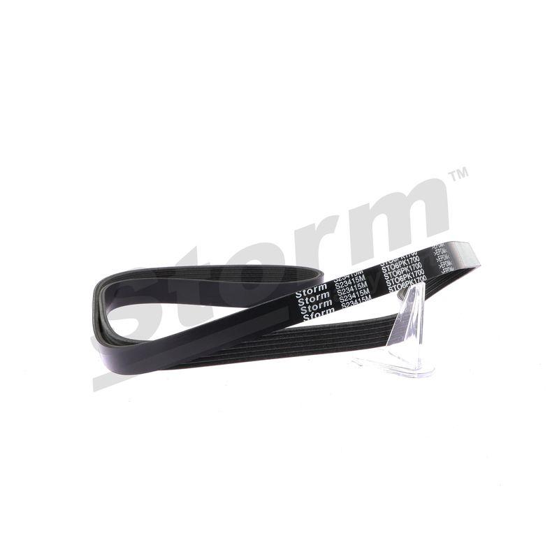 Courroie trapézoïdale à nervures STORM QUALITY PARTS STO6PK1700