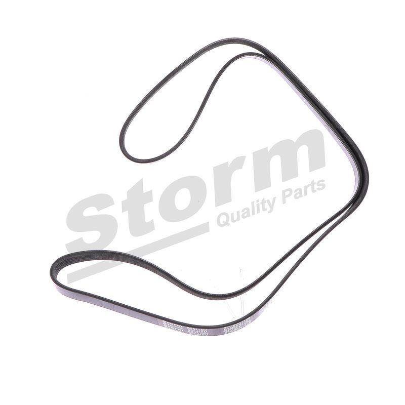Courroie trapézoïdale à nervures STORM QUALITY PARTS STO6PK1708
