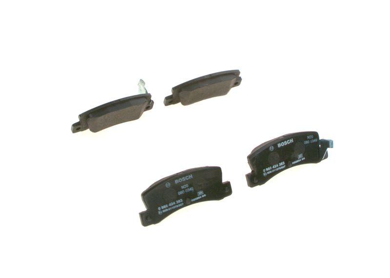 Kit de plaquettes de frein, frein à disque BOSCH 0 986 424 383