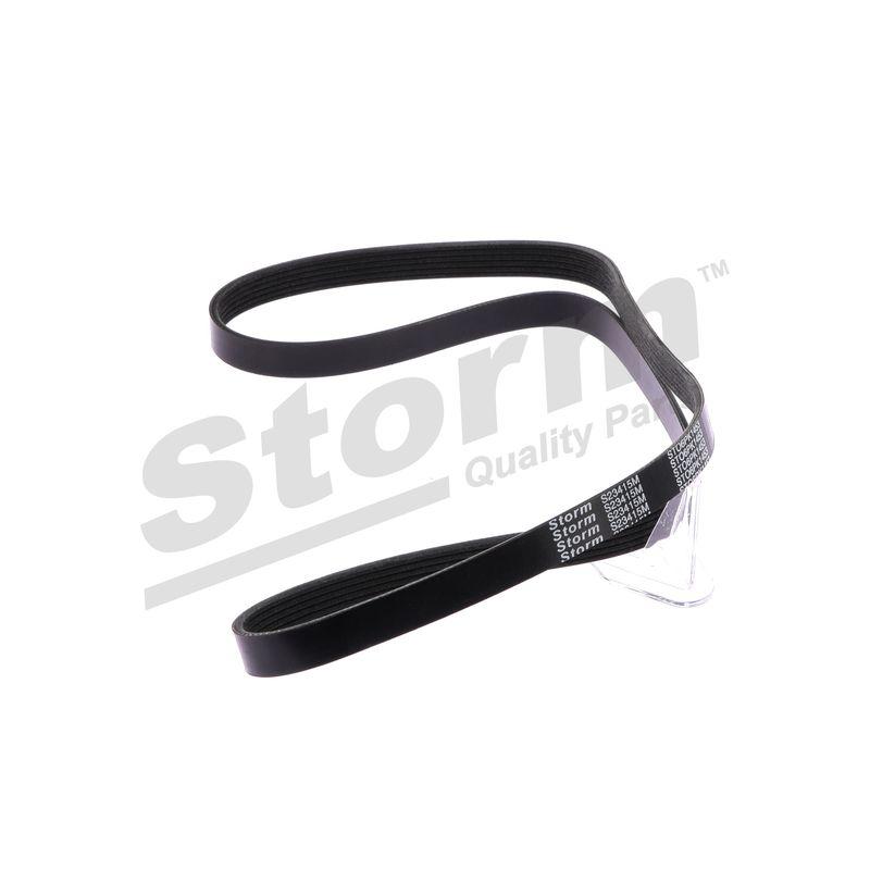 Courroie trapézoïdale à nervures STORM QUALITY PARTS STO6PK1453