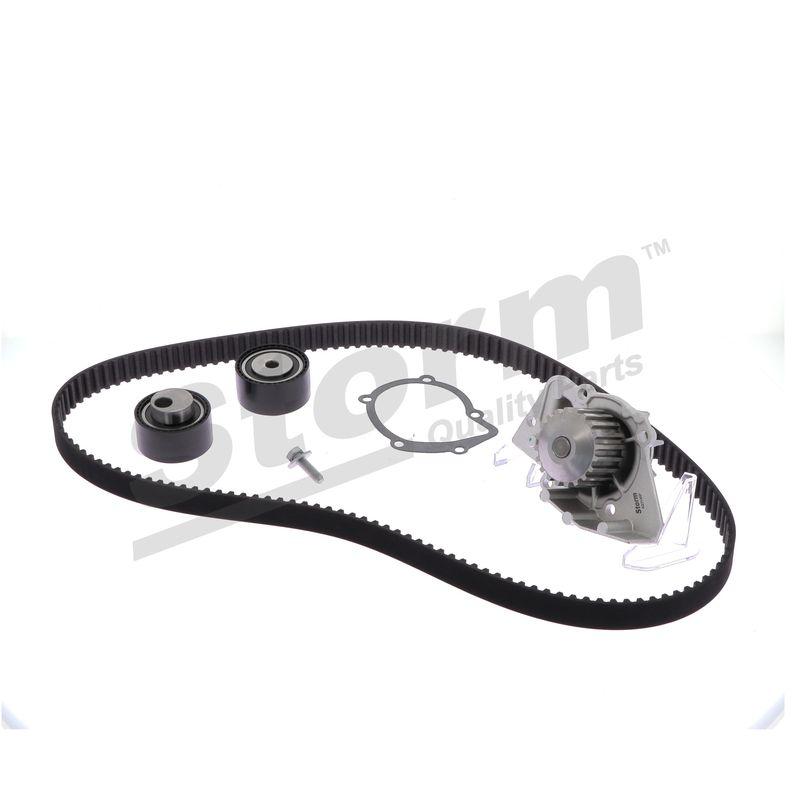 Pompe à eau + kit de courroie crantée STORM QUALITY PARTS 5550567KP
