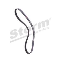 Courroie trapézoïdale à nervures STORM QUALITY PARTS STO4PK0738