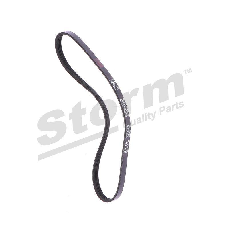 Courroie trapézoïdale à nervures STORM QUALITY PARTS STO4PK0738