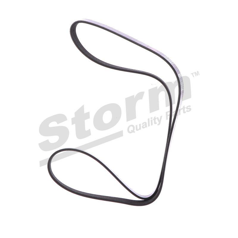 Courroie trapézoïdale à nervures STORM QUALITY PARTS STO6PK1438