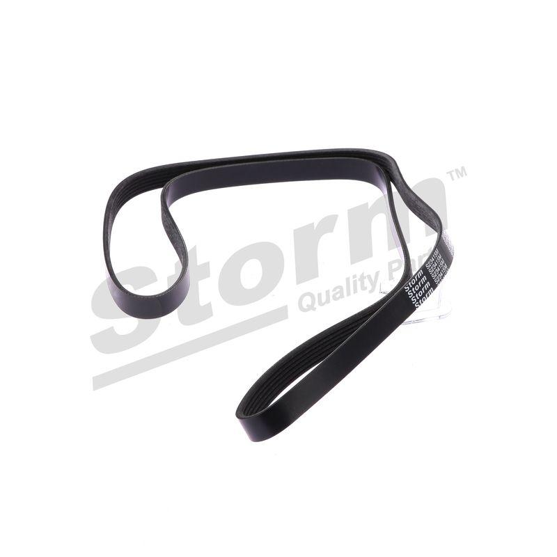 Courroie trapézoïdale à nervures STORM QUALITY PARTS STO6PK1688