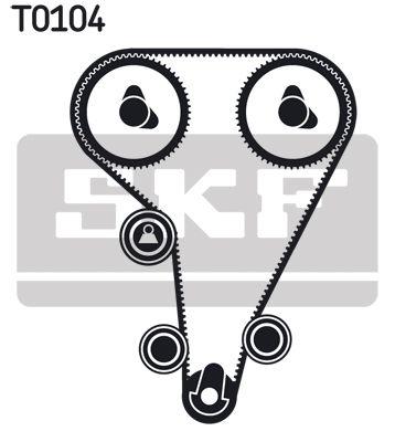 Kit de courroie crantée SKF VKMA 04212