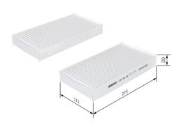Filtre, air de l'habitacle BOSCH 1987432220