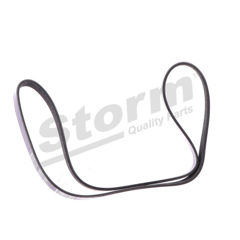 Courroie trapézoïdale à nervures STORM QUALITY PARTS STO6PK1200