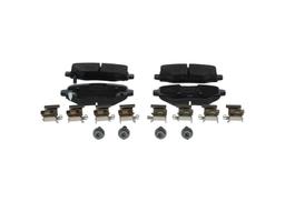 Kit de plaquettes de frein, frein à disque BOSCH 0986494745