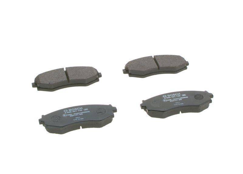 Kit de plaquettes de frein, frein à disque BOSCH 0 986 461 139