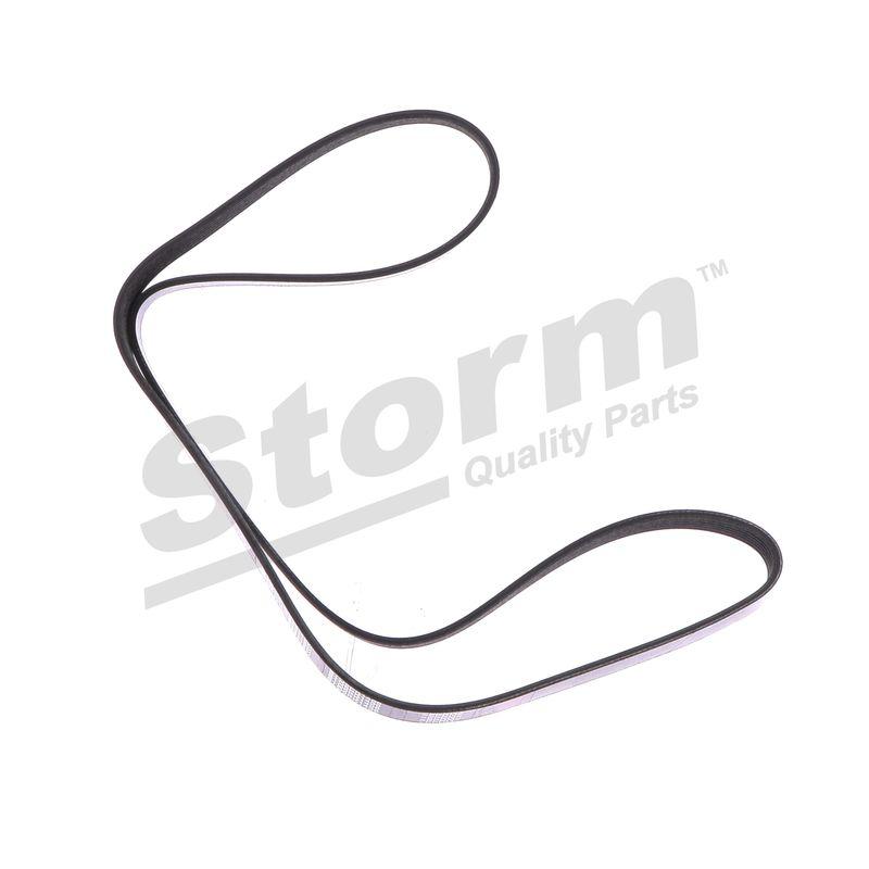 Courroie trapézoïdale à nervures STORM QUALITY PARTS STO6PK1438