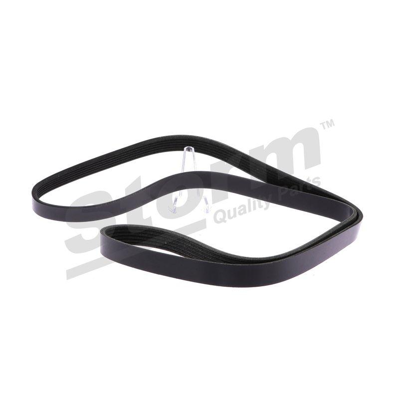 Courroie trapézoïdale à nervures STORM QUALITY PARTS STO6PK1663