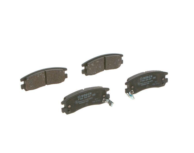 Kit de plaquettes de frein, frein à disque BOSCH 0 986 424 467